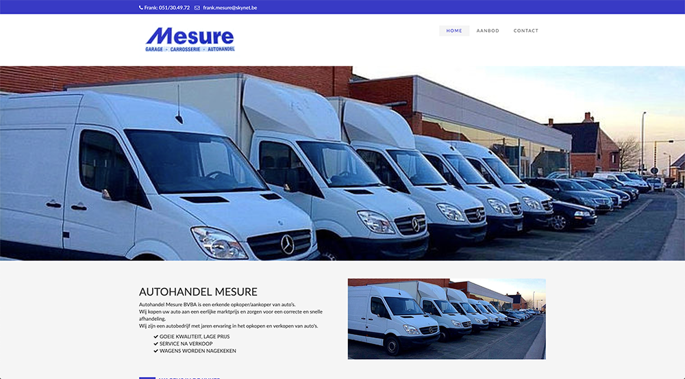 PubliProductions - Autos Mesure